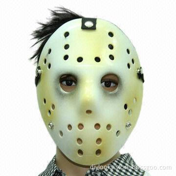 Wholesale Halloween Jason Hockey Mask, Thickeness, Made of PP